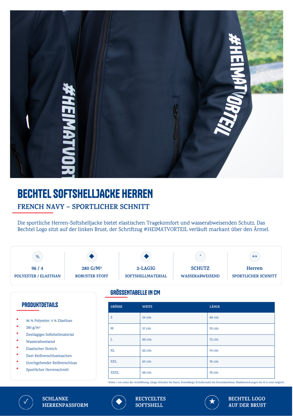 Bechtel Softshelljacke Herren