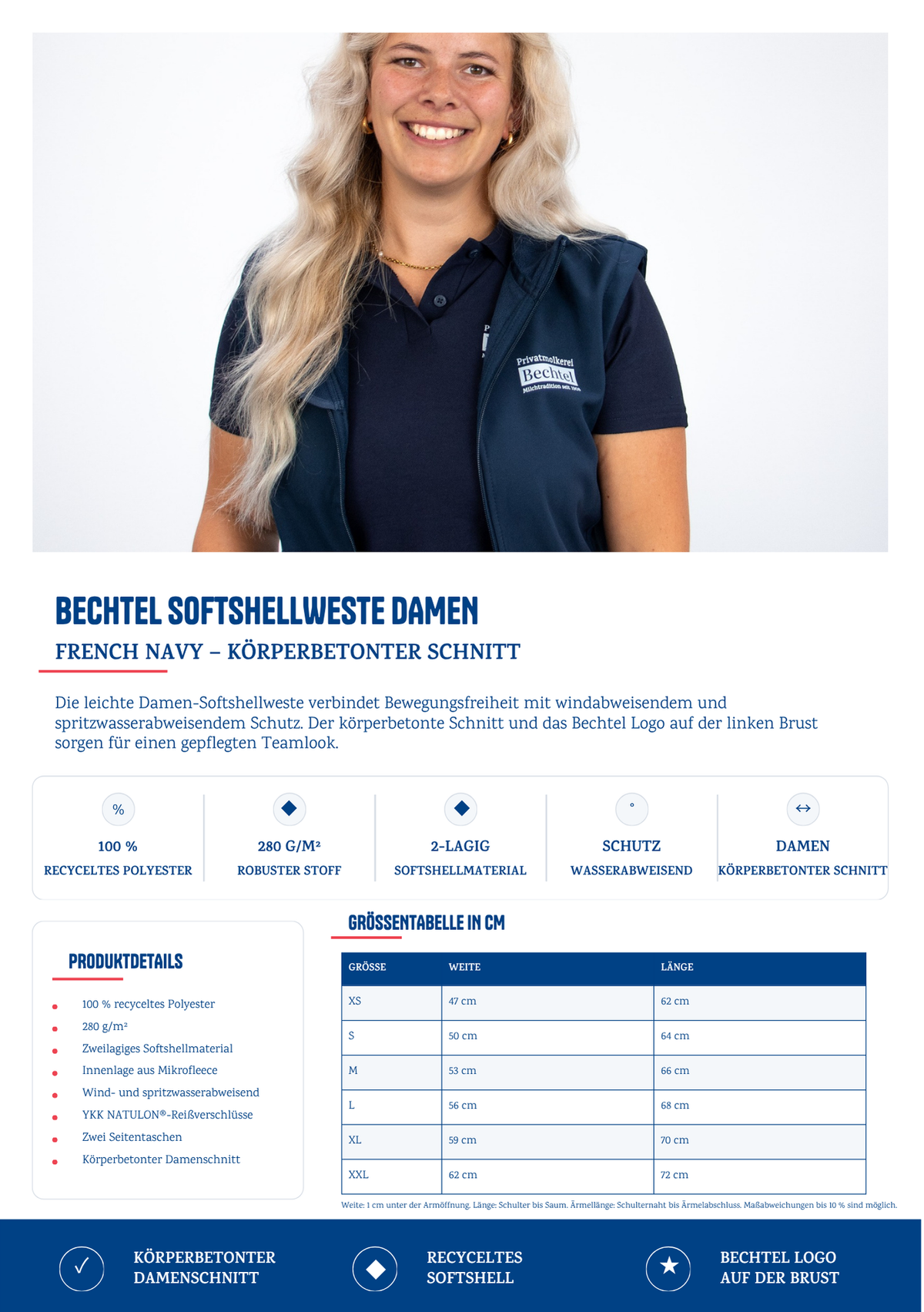 Bechtel Softshellweste Damen