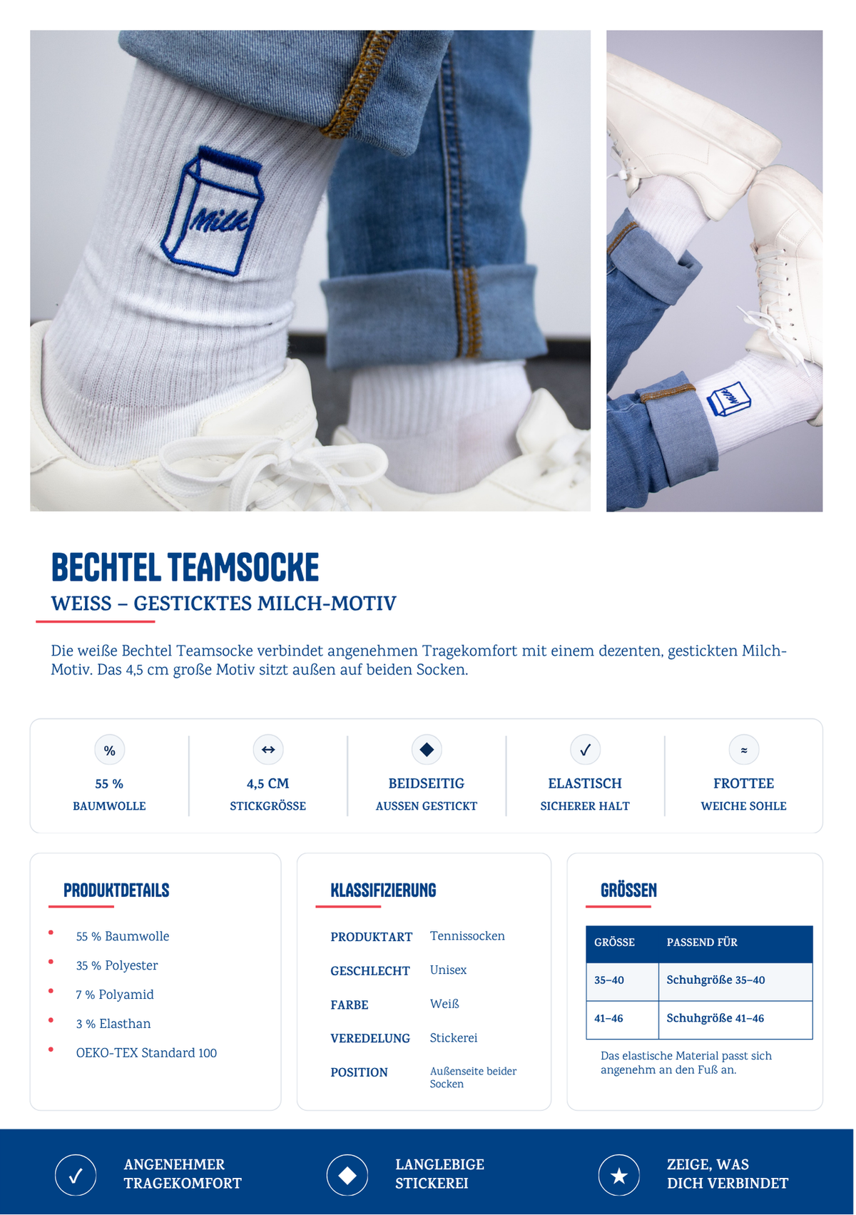 Bechtel Teamsocke